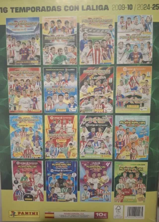 Cromos Adrenalyn Tempo 2024-2025 y Álbum 2015-2016
