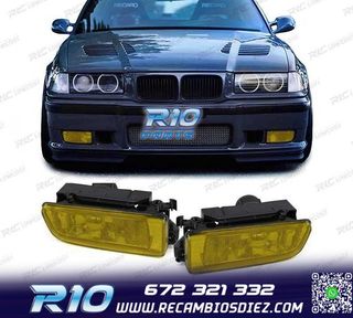 FAROS ANTINIEBLA BMW E36 90-99 CRISTAL AMARILLO