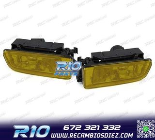 FAROS ANTINIEBLA BMW E36 90-99 CRISTAL AMARILLO