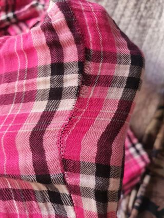Camiseta The Indigo Collection cuadros rosa M
