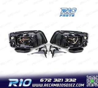 FAROS VOLKSWAGEN VW T5 03-09 FONDO NEGRO