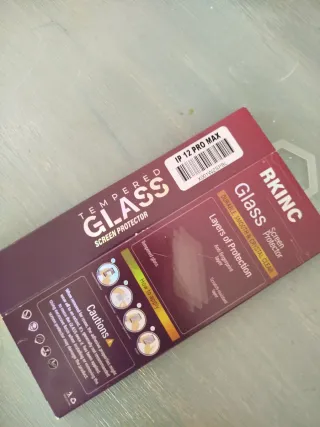 Protector Pantalla RKINC iPhone 12 Pro Max