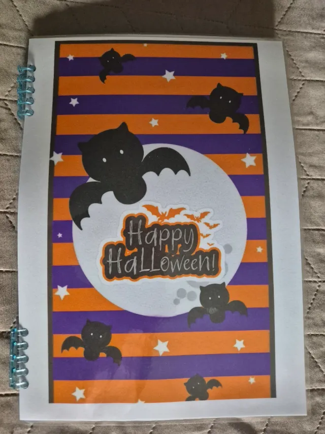 Libro actividades infantil Halloween