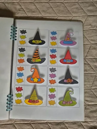 Libro actividades infantil Halloween