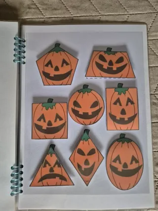 Libro actividades infantil Halloween