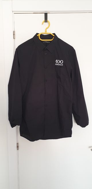 Polo y Camisa 100 Montaditos Oficial Negro