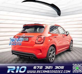 ALERON SPOILER FIAT 500X 14-18 NEGRO BRILLO