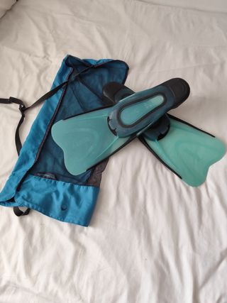 Aletas de buceo Subea 44/45 + Bolsa Azul