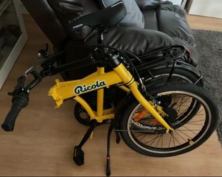 Bicicleta Plegable Moma Amarilla