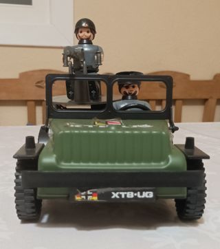 AIRGAM BOYS jeep ametralladora 2 figuras alemanes