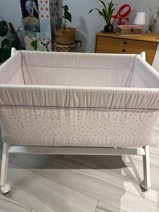 Minicuna con colchón