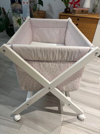 Minicuna con colchón