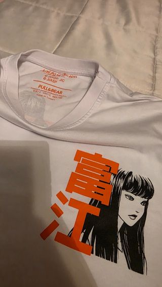 Camiseta Junji Ito Anime Talla L