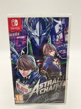 precintado Astral Chain Nintendo Switch