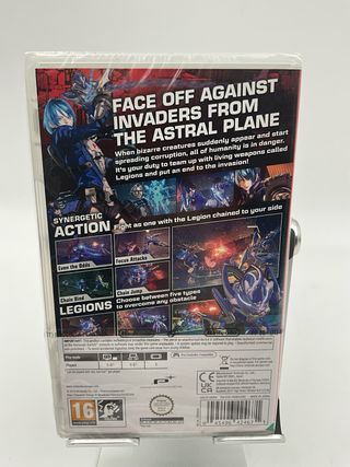 precintado Astral Chain Nintendo Switch