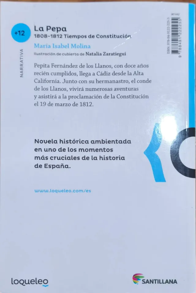 La Pepa. 1808-1812 Tiempos de Constitución