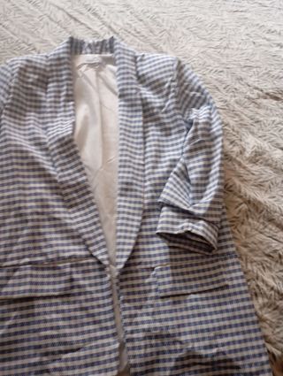 Chaqueta de mujer a rayas