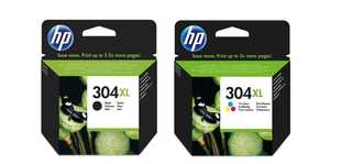 HP 304XL Negro + 304XL Color (Nuevo y Original)