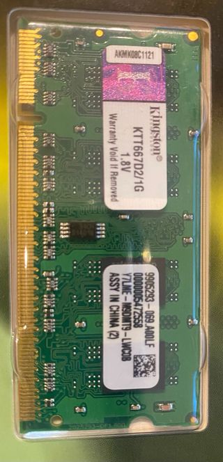 Memoria RAM Kingston KTT667D2/1G