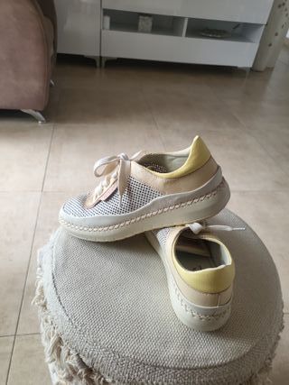 Zapatillas Pikolinos Beige/Amarillo Talla 38