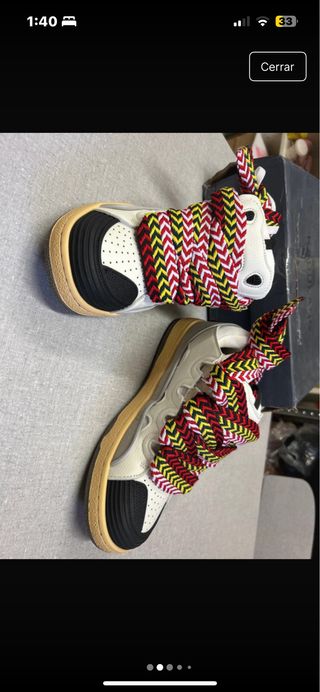 Zapatillas Deportivas Multicolor y Blancas