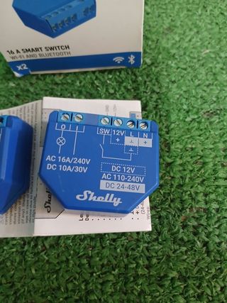 Shelly Plus 1 - Relé Interruptor Inteligente Wi-Fi