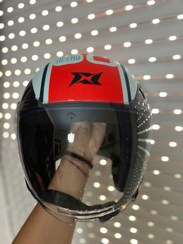 Casco AXXIS METRO S DUO B5 Matt Red XL