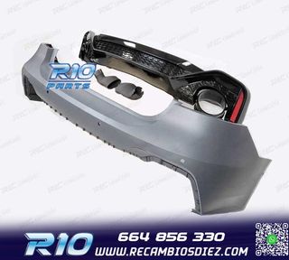 PARAGOLPES TRASERO AUDI A7 18- LOOK RS PDC