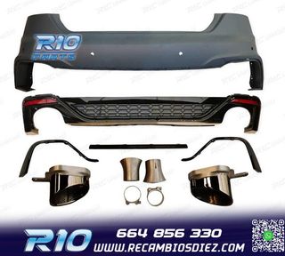 PARAGOLPES TRASERO AUDI A5 20- LOOK RS PDC