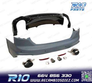 PARAGOLPES TRASERO AUDI A5 20- LOOK RS PDC