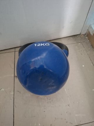 Pesa rusa 12kg azul