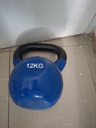 Pesa rusa 12kg azul