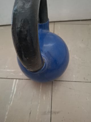 Pesa rusa 12kg azul