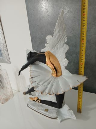 Statua ballerina Carpiè ceramica 52cm