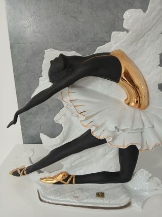 Statua ballerina Carpiè ceramica 52cm