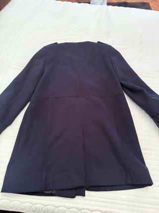 Abrigo azul marino mujer