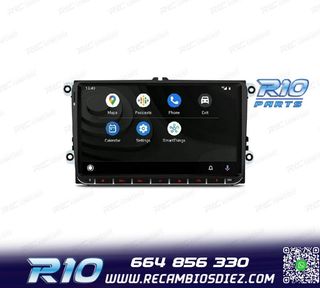 RADIO GPS ANDROID 12 PARA VW SEAT SKODA