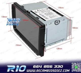 RADIO GPS ANDROID 12 PARA VW SEAT SKODA