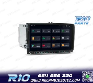 RADIO GPS ANDROID 12 PARA VW SEAT SKODA
