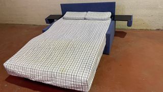Sofá Cama 2 Plazas Azul