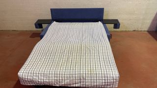 Sofá Cama 2 Plazas Azul