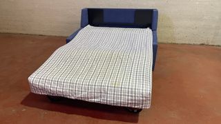 Sofá Cama 2 Plazas Azul