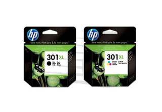 HP 301XL Negro + 301XL Color (Nuevo y Original)