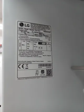 Nueva con tara Nevera LG 