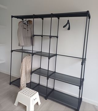 Armario Vestidor NUEVO perchero ropa Estantes