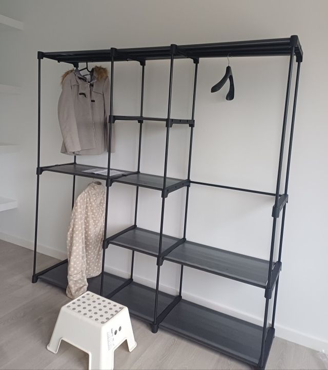 Armario Vestidor NUEVO perchero ropa Estantes