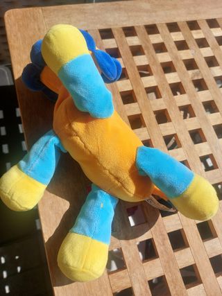 3 peluche: leone, aquila, gatto silvestro