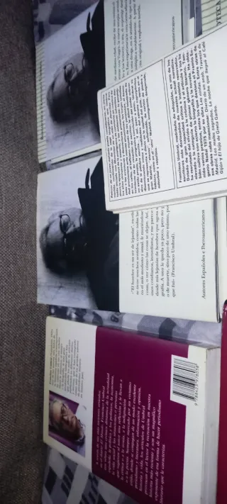 Lote 6 libros Francisco Umbral