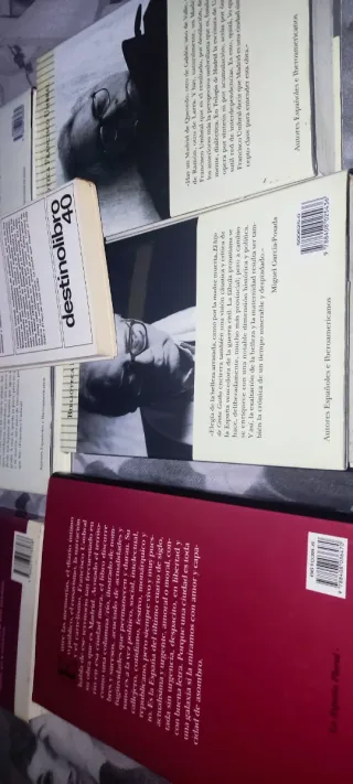 Lote 6 libros Francisco Umbral