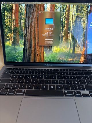 MacBook Air M1 16GB Plata. Caja.
Salud bateria 95%